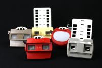 Viewmaster verzameling 1920 - 1985 projectoren viewers en plaatjes