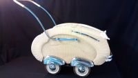 Kinderwagen fifties, uitzonderlijk mooi, veel chroom