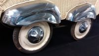 Kinderwagen fifties, uitzonderlijk mooi, veel chroom