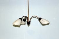 Lamp fifties, hanglamp in Franse stijl met drie lichtpunten